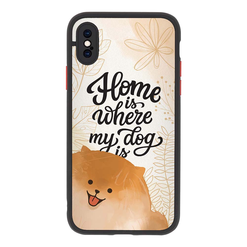 Home is where my dog is Apple iPhone Telefontok