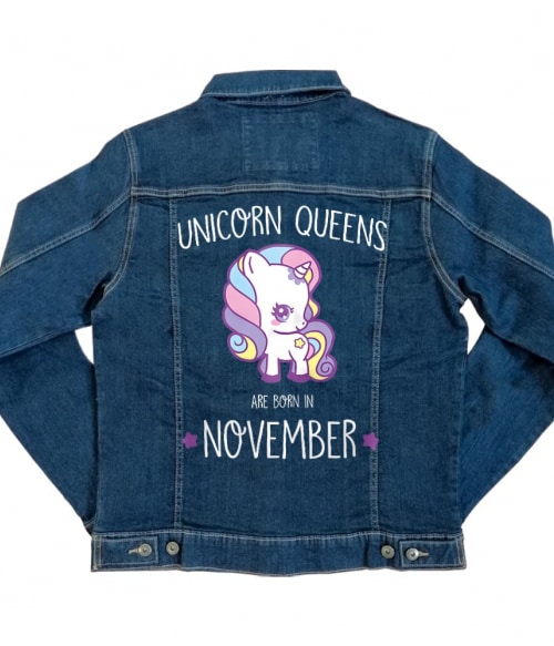 Unicorn queens are born in November Póló - Ha Birthday rajongó ezeket a pólókat tuti imádni fogod!