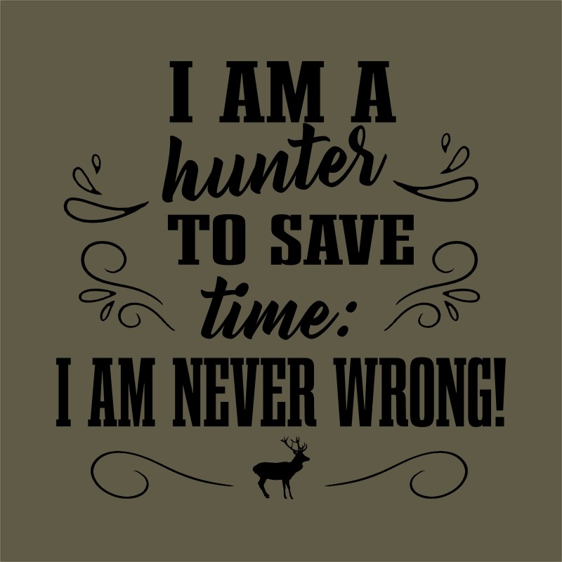 I Am Never Wrong - Hunter