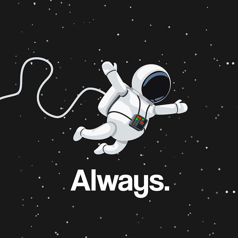 Space couple - always
