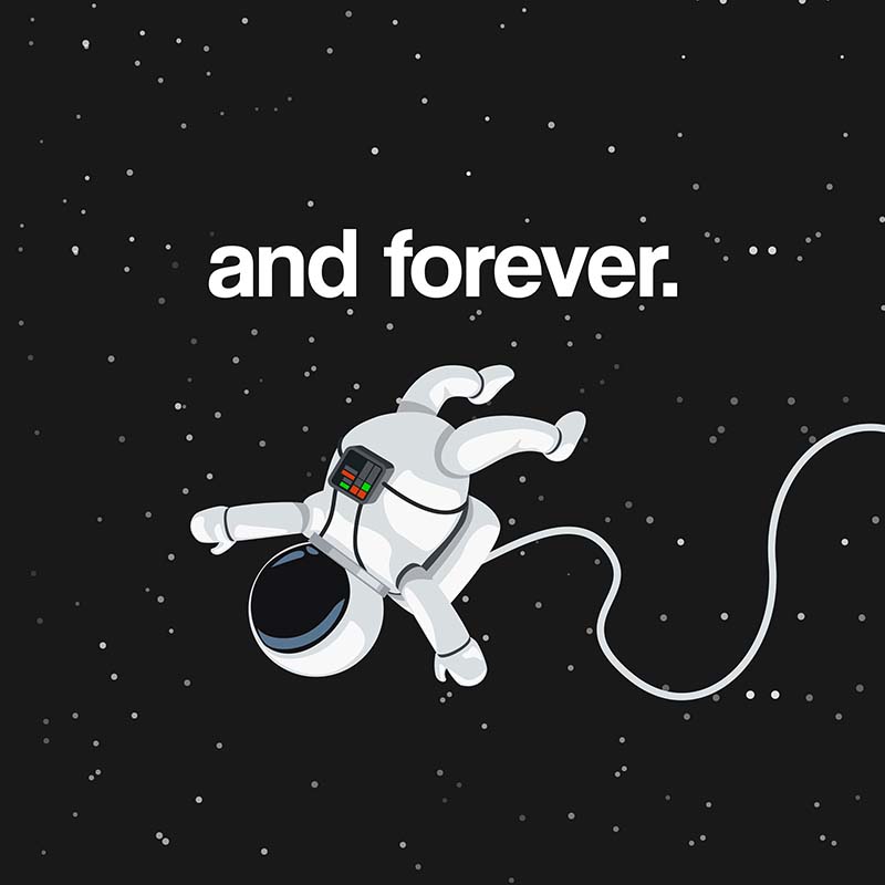 Space couple - and forever