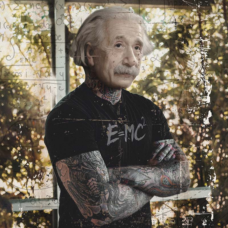 Einstein Tattoo