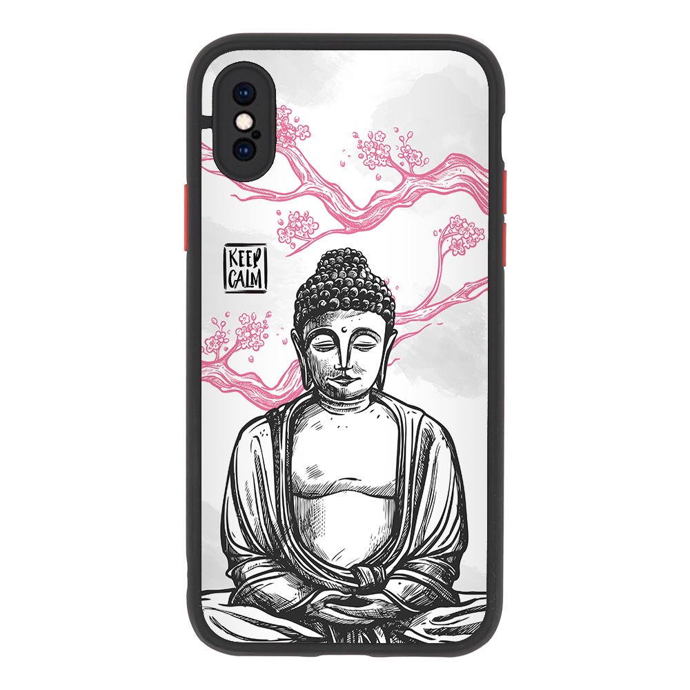 Keep calm buddha Apple iPhone Telefontok