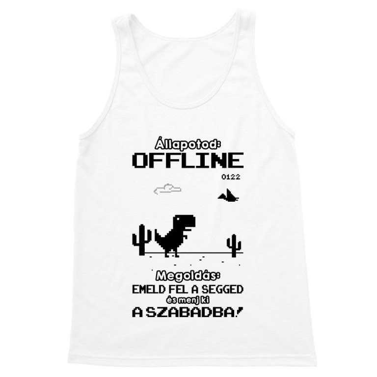 Állapotod: Offline - Férfi Trikó