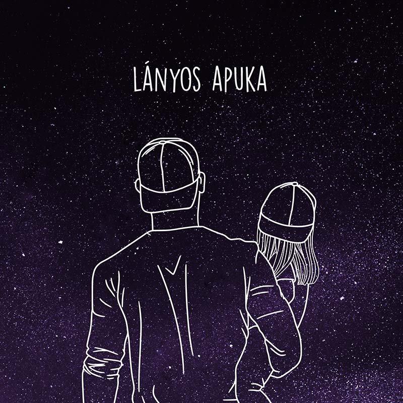 Lányos apuka Lineart