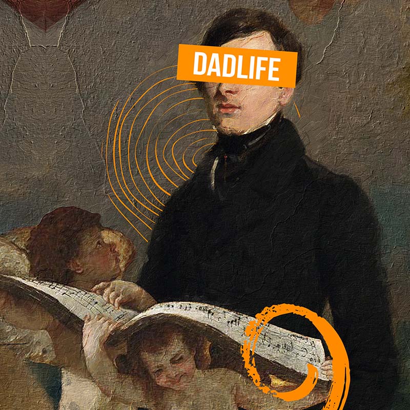 Dad Life painting