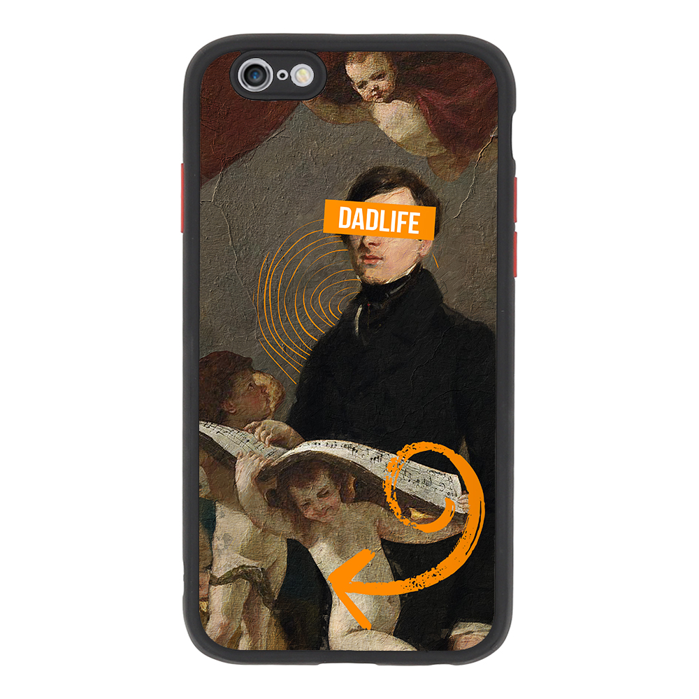 Dad Life painting Apple iPhone Telefontok
