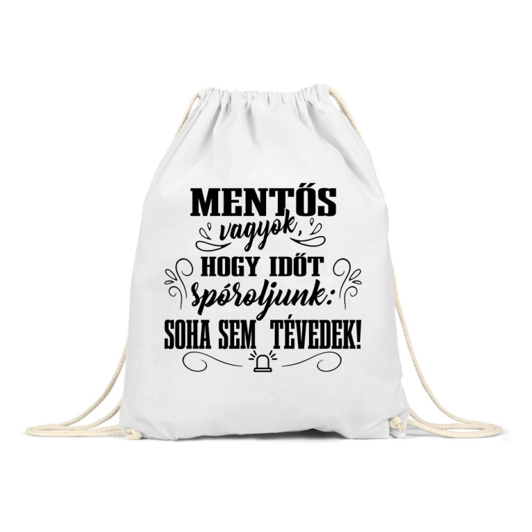 Soha sem tévedek - Mentős - Tornazsák