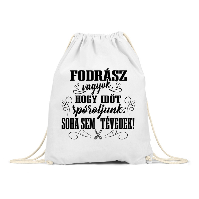 Soha sem tévedek - Fodrász - Tornazsák
