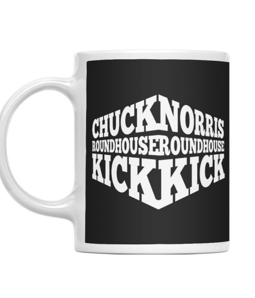 Chuck Norris roundhouse kick Legendák Bögre - Színészek