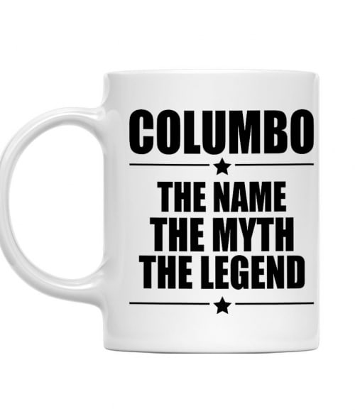 Columbo a legenda Legendák Bögre - Színészek