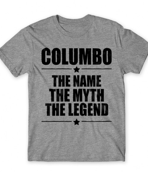 Columbo a legenda Legendák Póló - Színészek
