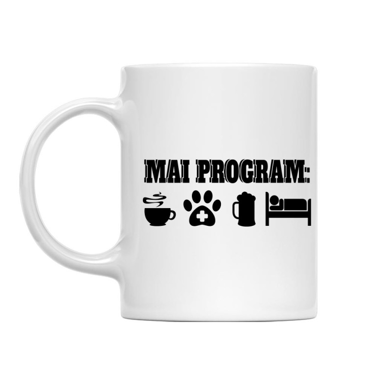 Mai program - Állatorvos - Bögre