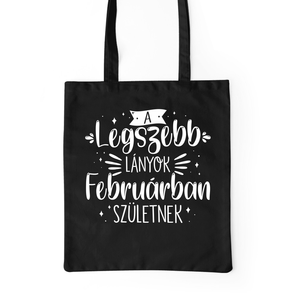A legszebb lányok - Február Prémium Vászontáska