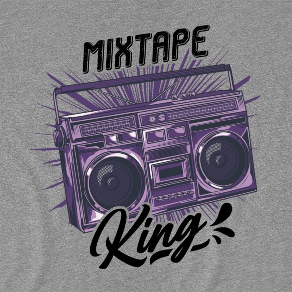Mixtape king Vintage Pólók, Pulóverek, Bögrék - Vintage