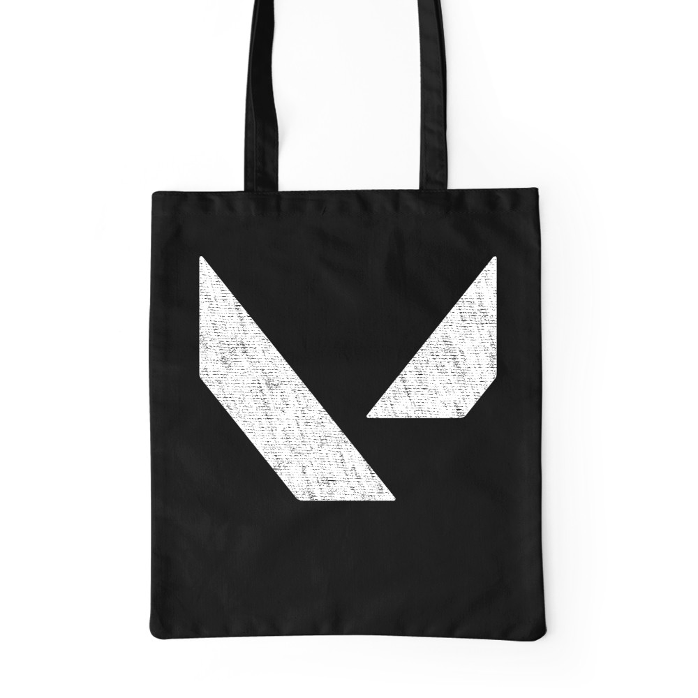 Valorant grunge logo Prémium Vászontáska