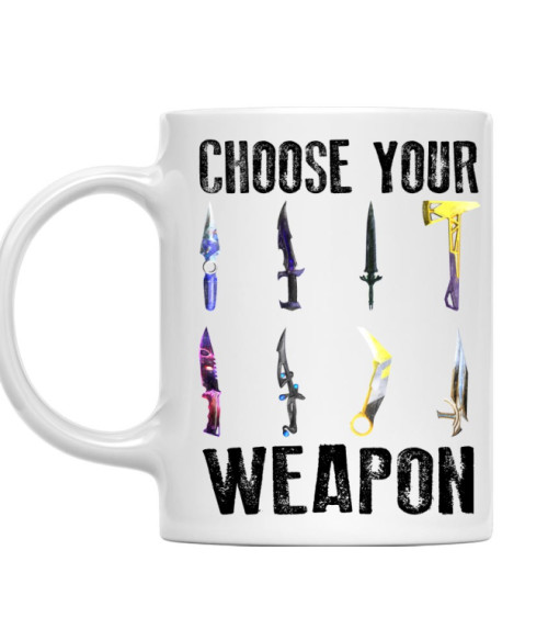 Choose your weapon - valorant Valorant Bögre - Valorant