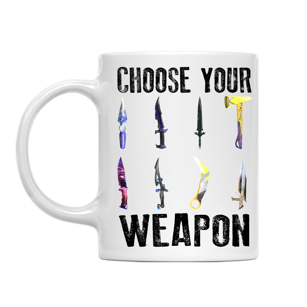 Choose your weapon - valorant Bögre