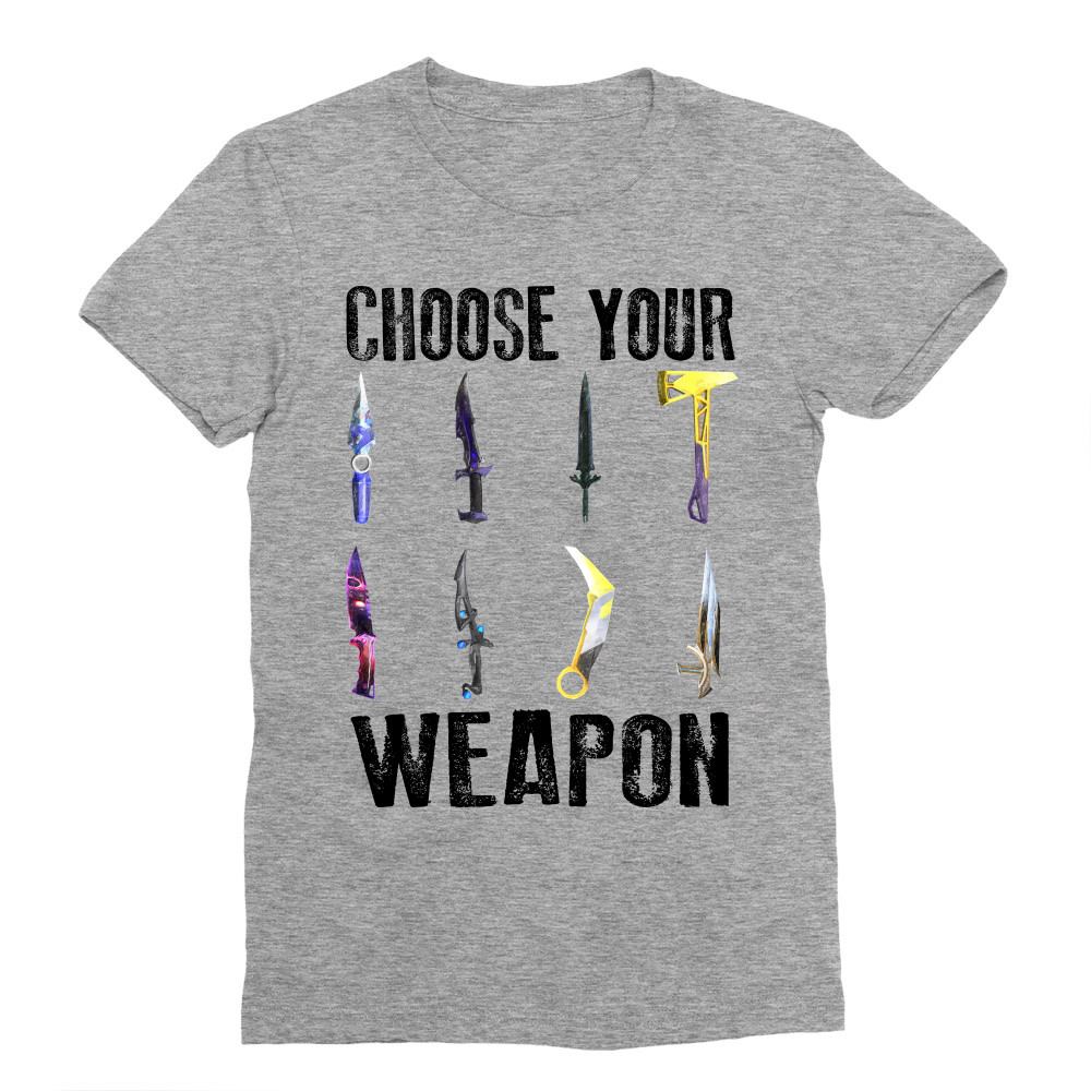 Choose your weapon - valorant Férfi Testhezálló Póló