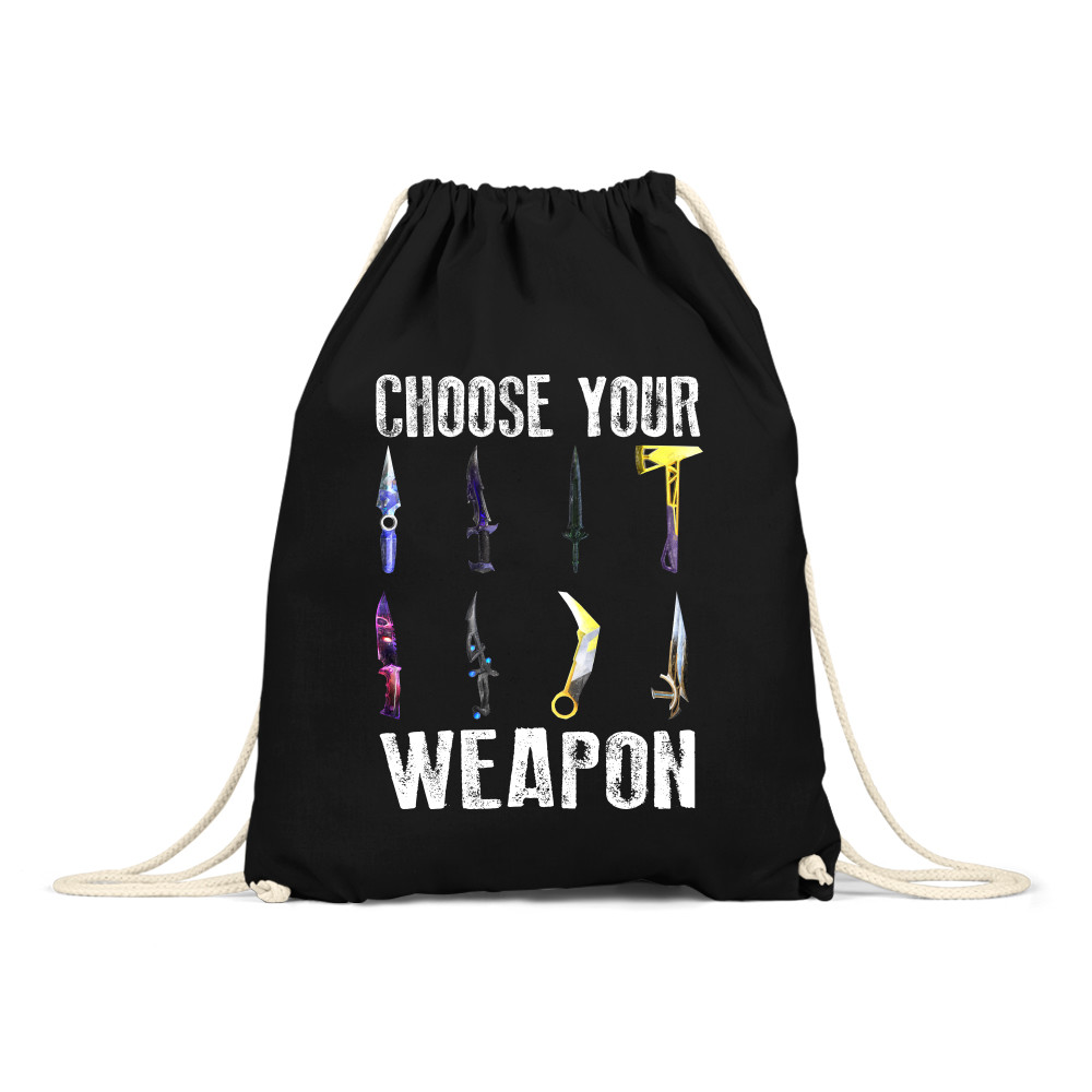 Choose your weapon - valorant Tornazsák