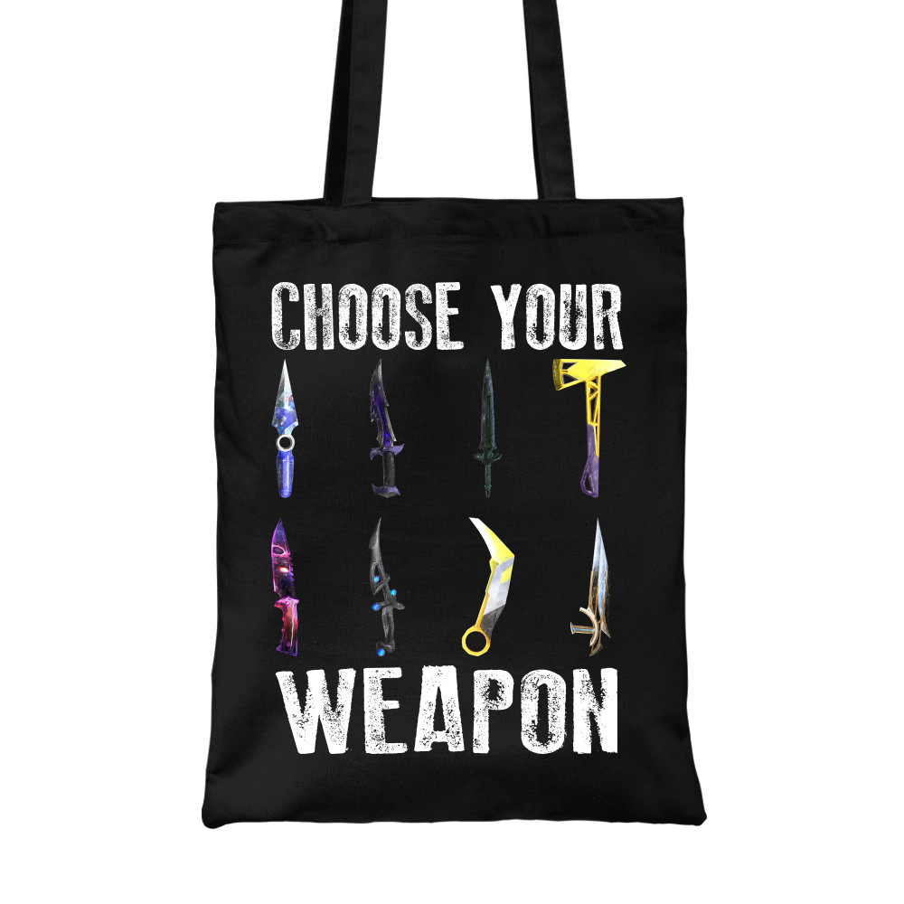 Choose your weapon - valorant Vászontáska