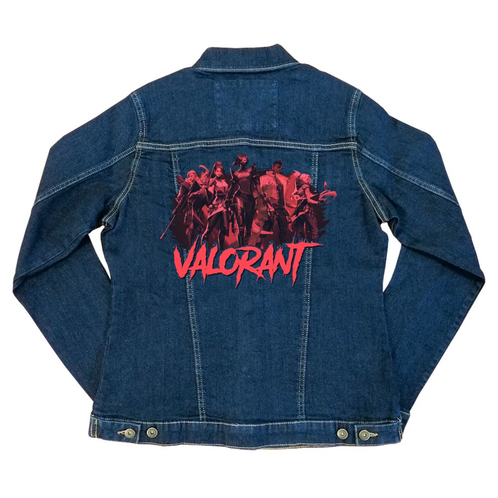 Valorant team Női Farmerkabát