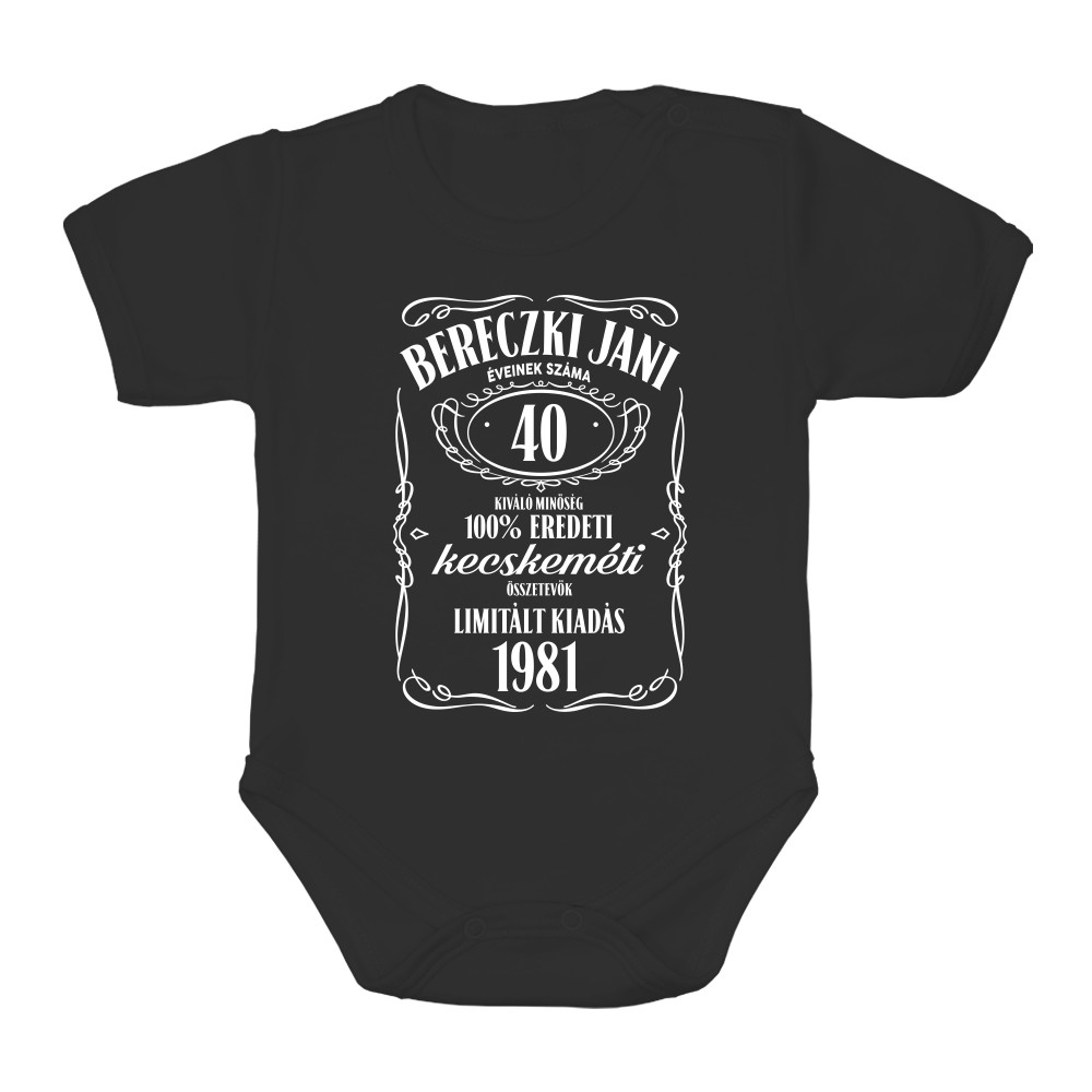Jack Daniel's Szülinap - Mylife Plus Baba Body
