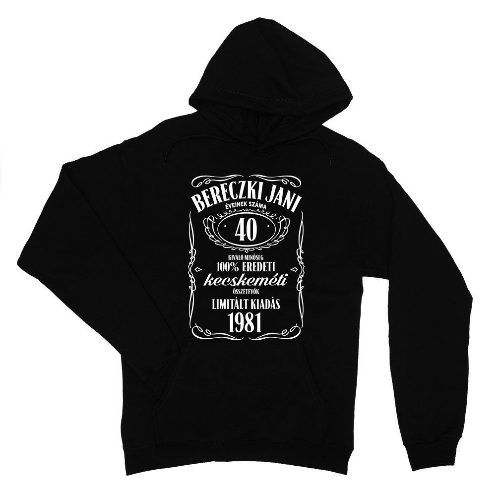 Jack Daniel's Szülinap - Mylife Plus Női Pulóver