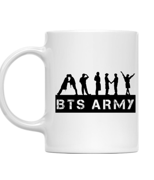 BTS Army Silhouette BTS Bögre - K-Pop