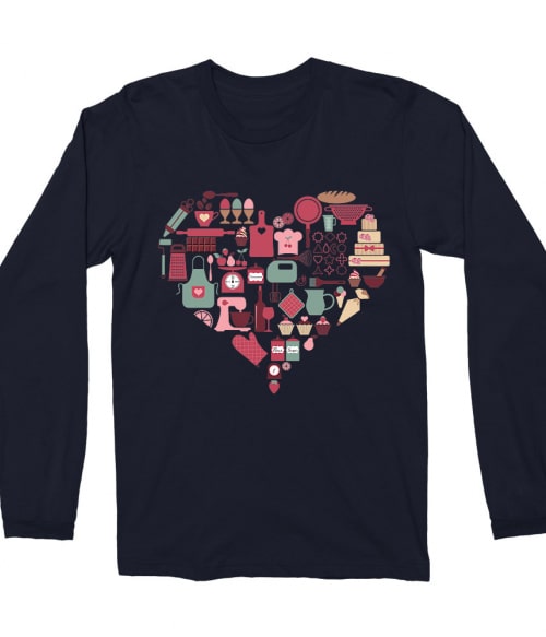 Baking heart Póló - Ha Hobby rajongó ezeket a pólókat tuti imádni fogod!