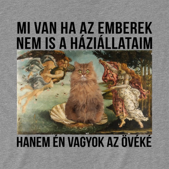 Vénusz cica Festmény Paródia Pólók, Pulóverek, Bögrék - Művészet