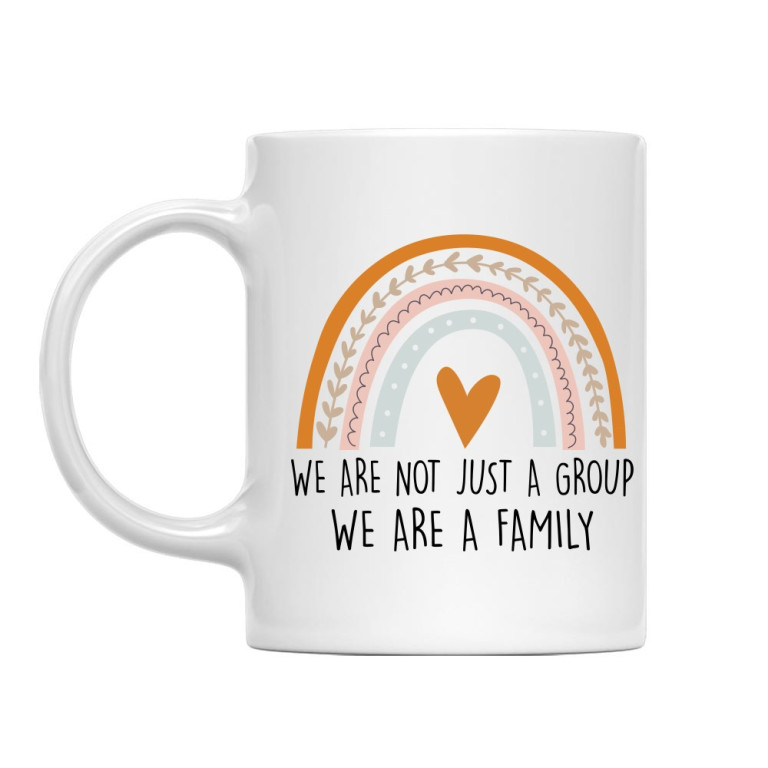 We are family - kindergarten teacher