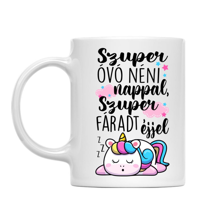Szuper fáradt óvó néni