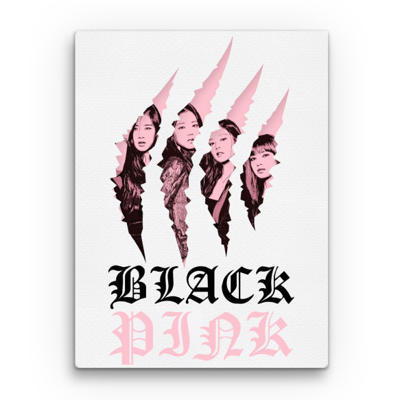 Blackpink claw K-Pop Vászonkép - K-Pop