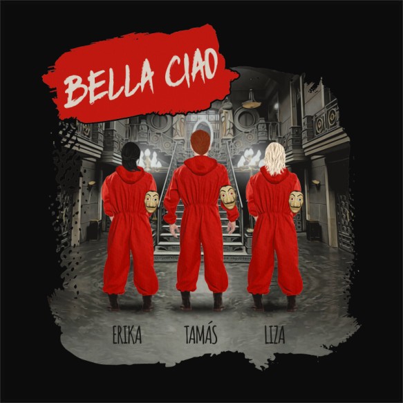 Bella Ciao - MyLife A nagy pénzrablás Pólók, Pulóverek, Bögrék - Sorozatos