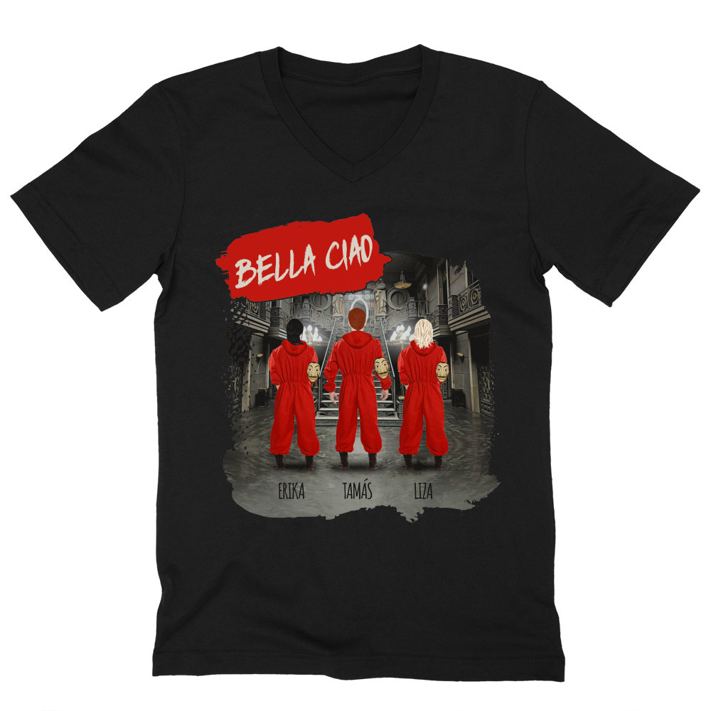 Bella Ciao - MyLife Férfi V-nyakú Póló