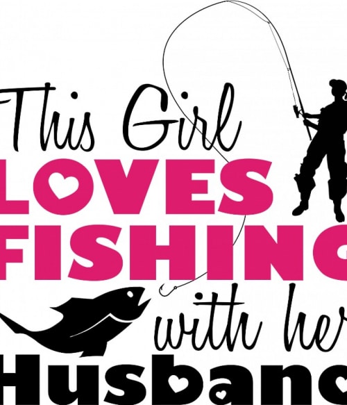 Fisher girl Horgász Pólók, Pulóverek, Bögrék - Horgász