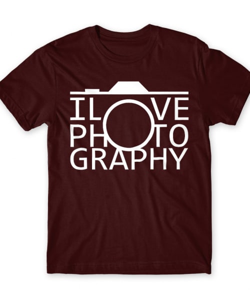 I love photography Póló - Ha Hobby rajongó ezeket a pólókat tuti imádni fogod!