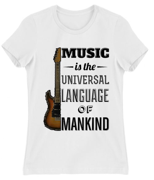 Music language gitar Póló - Ha Hobby rajongó ezeket a pólókat tuti imádni fogod!