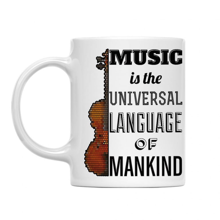 Music language violin