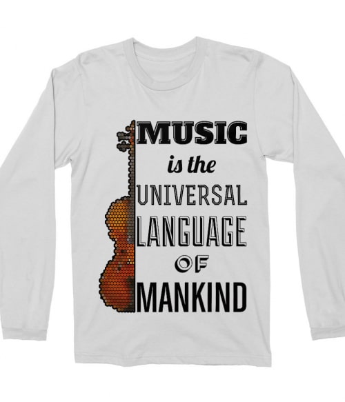 Music language violin Póló - Ha Hobby rajongó ezeket a pólókat tuti imádni fogod!