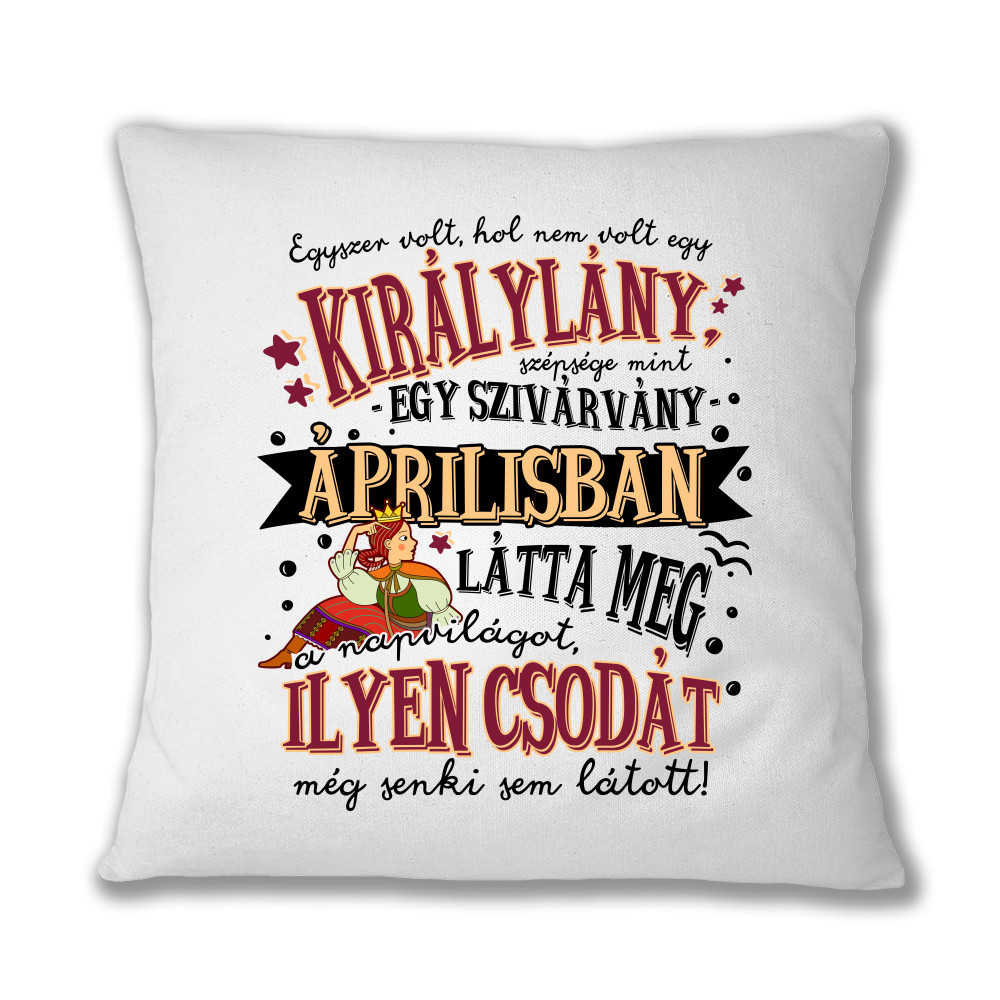Magyar Népmese Királylány - Április Párnahuzat
