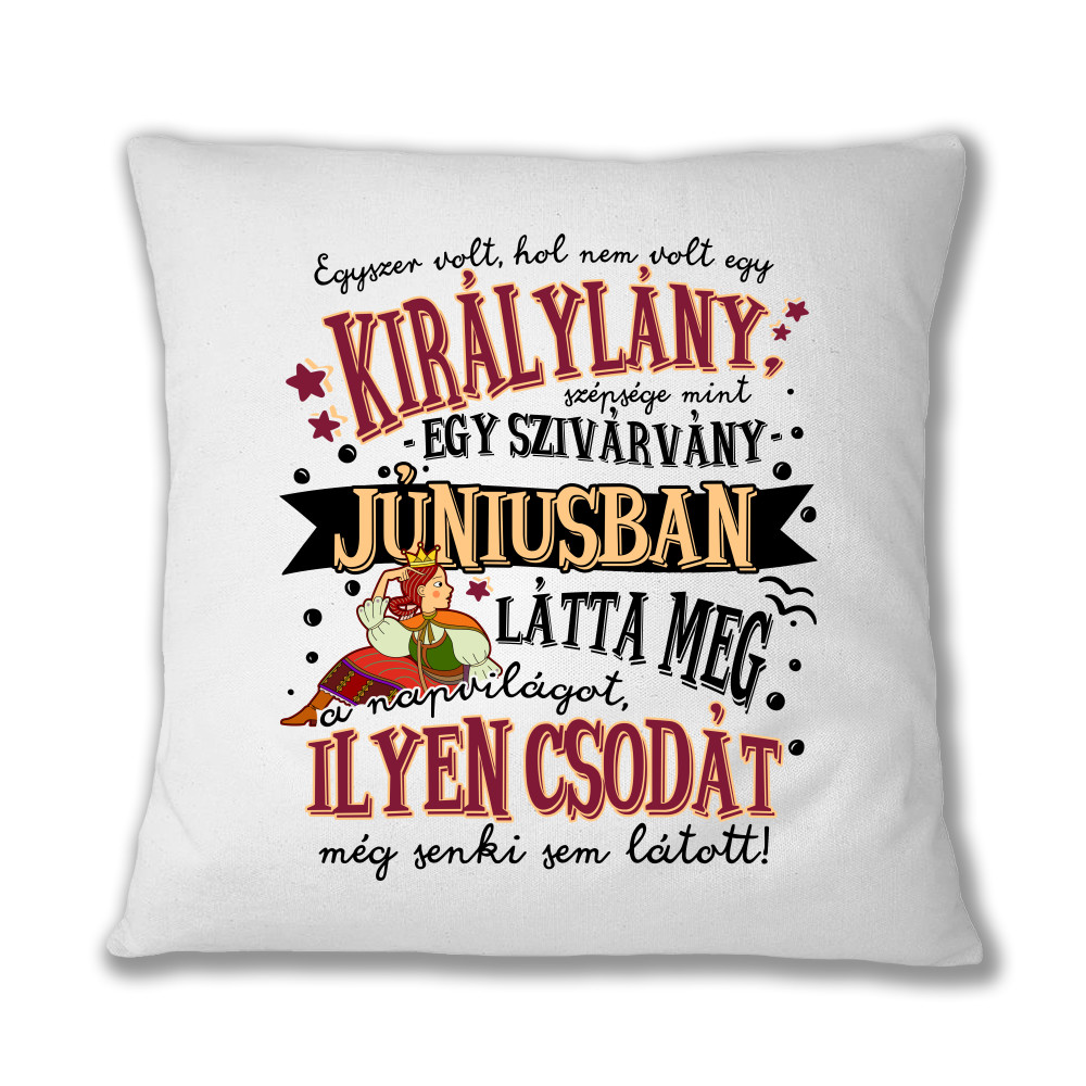 Magyar Népmese Királylány - Június Párnahuzat