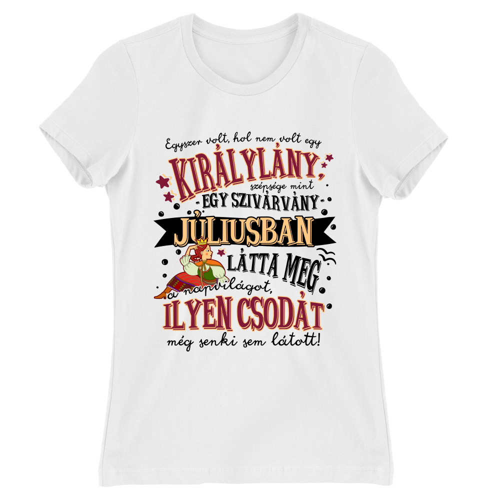 Magyar Népmese Királylány - Július Női Póló