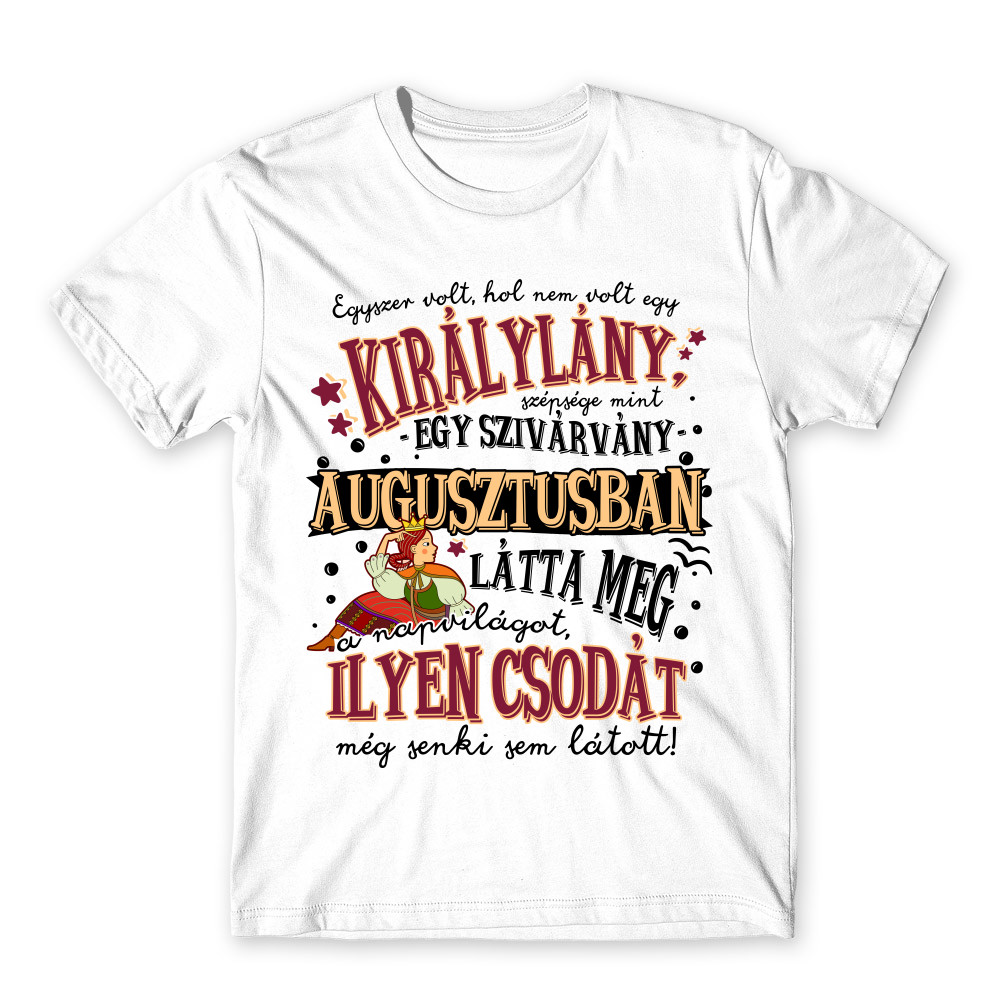 Magyar Népmese Királylány - Augusztus Férfi Póló