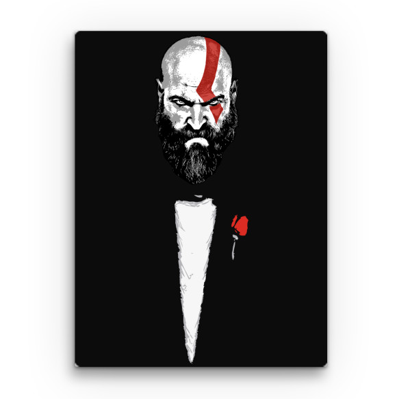 Kratos Godfather Gaming Vászonkép - God of War