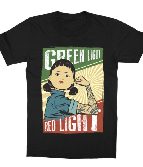 Green light, Red light Bűnügyi Gyerek Póló - Squid game