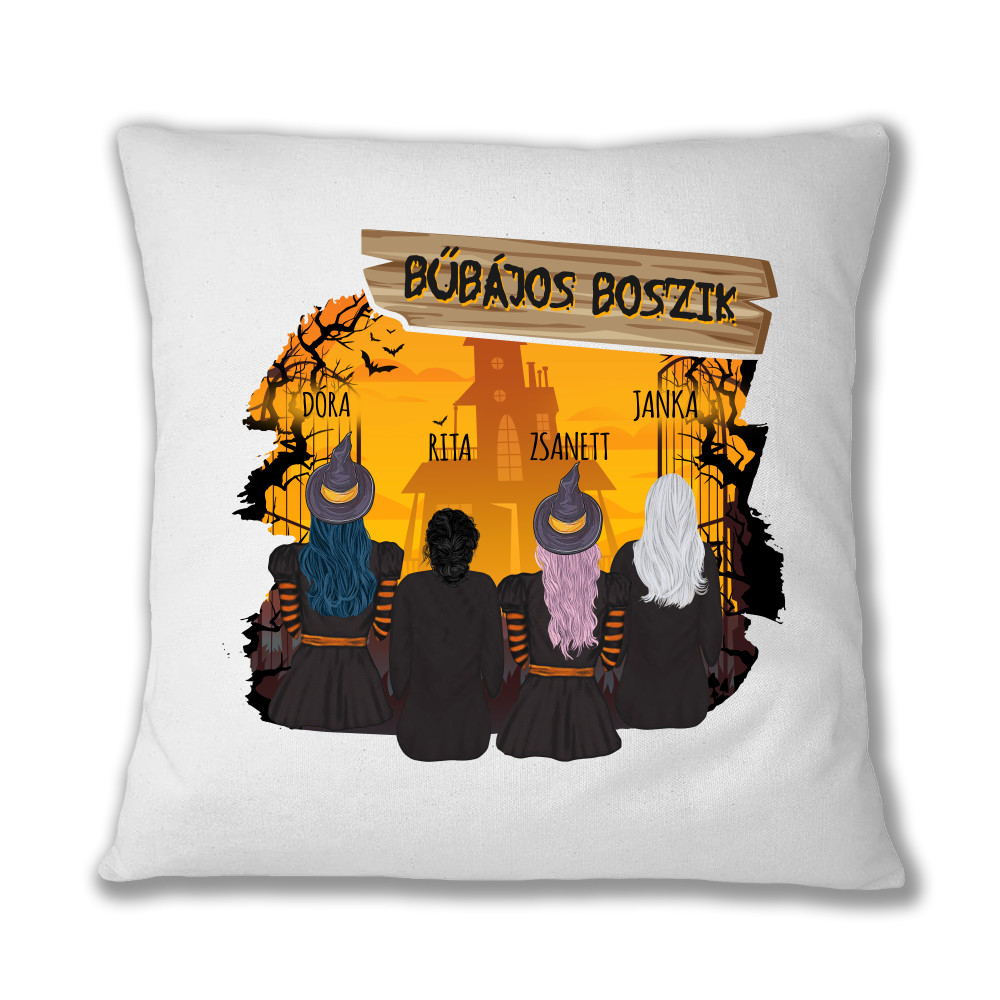 Halloweeni boszik - MyLife Párnahuzat