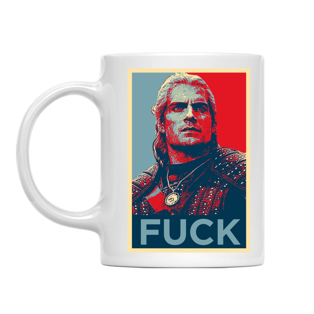 Geralt poster Bögre