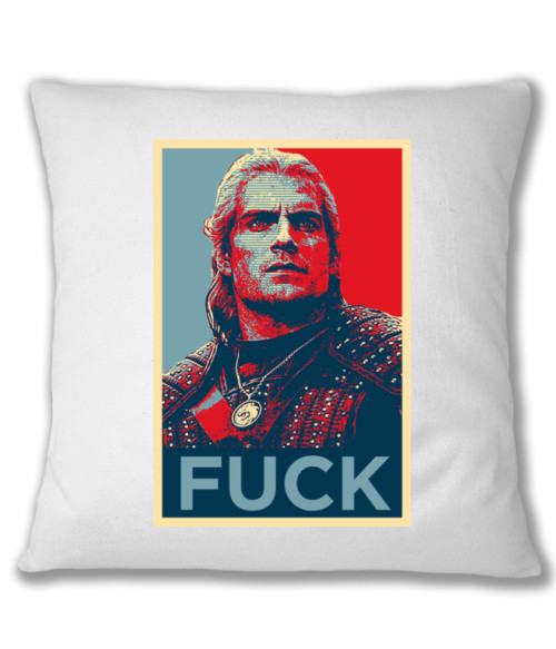 Geralt poster Gaming Párnahuzat - The Witcher